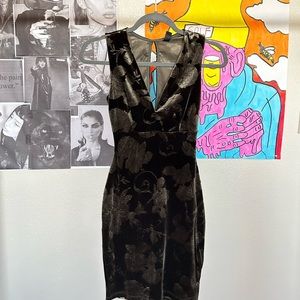 DETAILED COCKTAIL DRESS